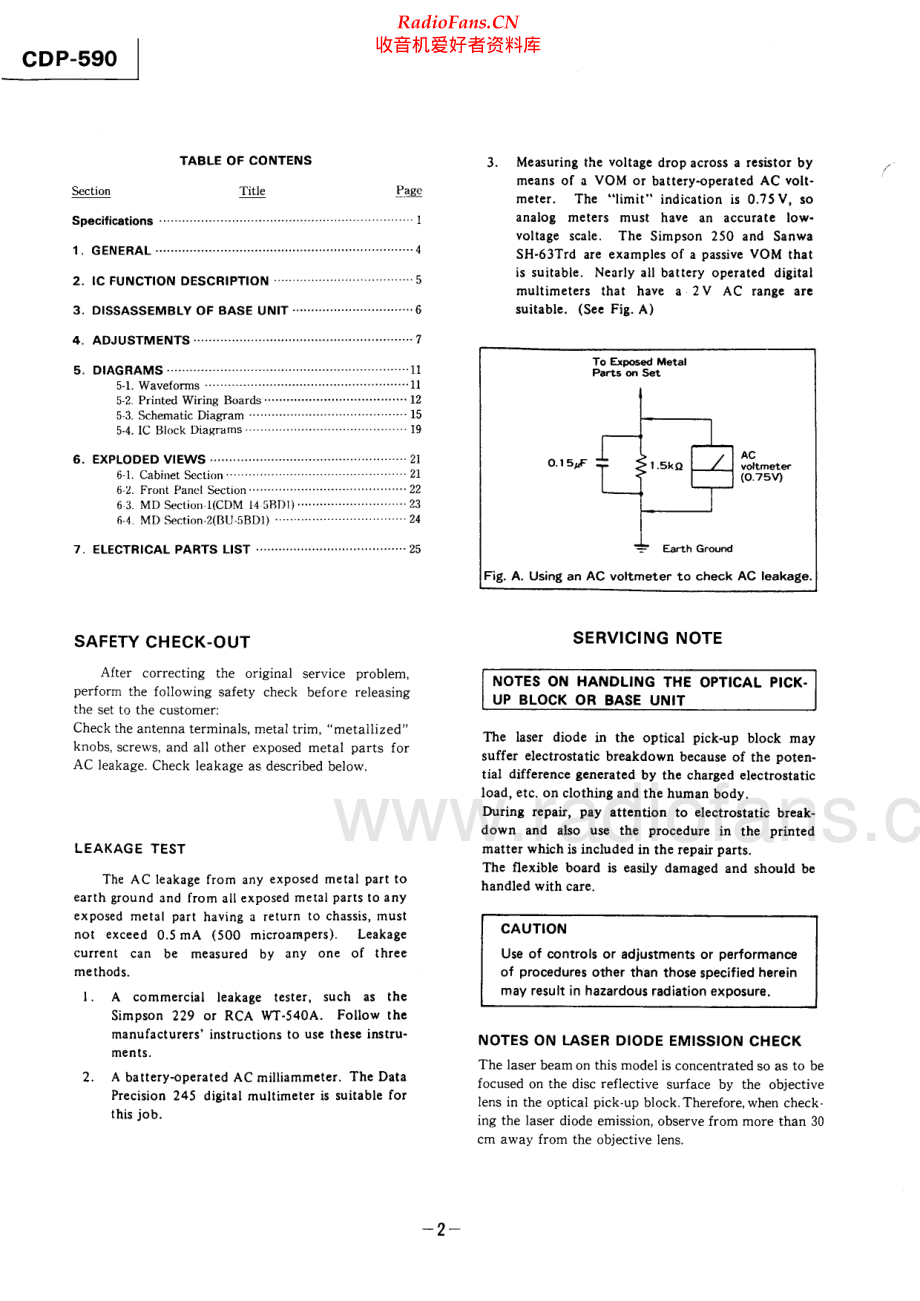 Sony-CDP590-cd-sm 维修电路原理图.pdf_第2页