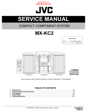 JVC-MXKC2-cs-sm 维修电路原理图.pdf