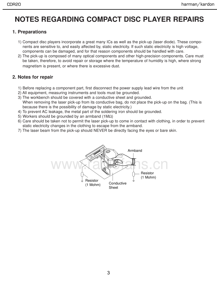 HarmanKardon-CDR20-cd-sm维修电路原理图.pdf_第3页