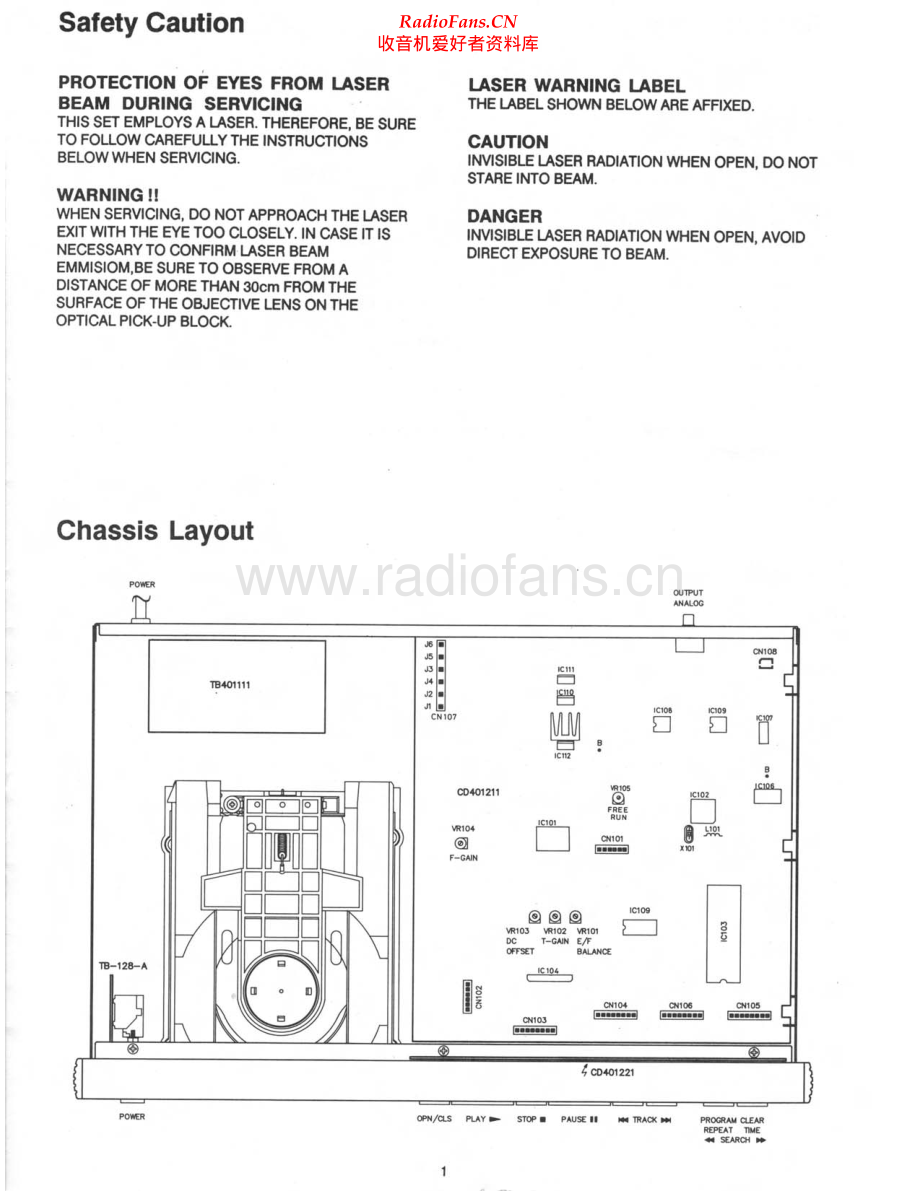 Rotel-RCD940BX-cd-sm 维修电路原理图.pdf_第2页
