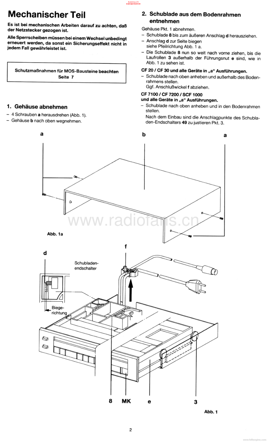 Grundig-CB2000-tape-sm维修电路原理图.pdf_第2页