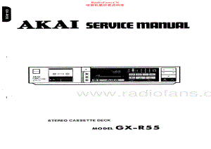 Akai-GXR55-tape-sm维修电路原理图.pdf