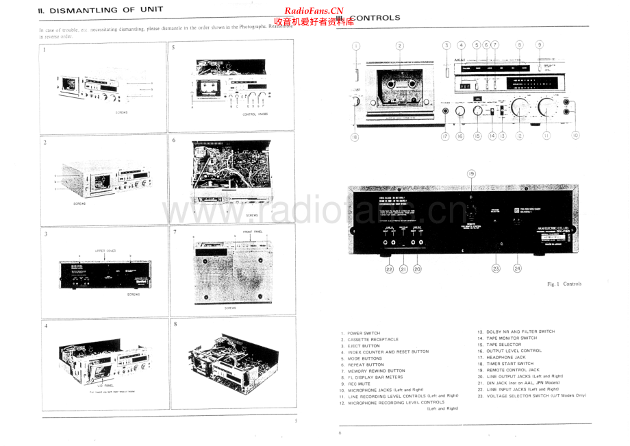 Akai-GXF80-tape-sm维修电路原理图.pdf_第3页