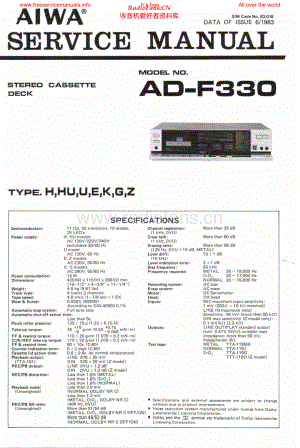 Aiwa-ADF330-tape-sm维修电路原理图.pdf