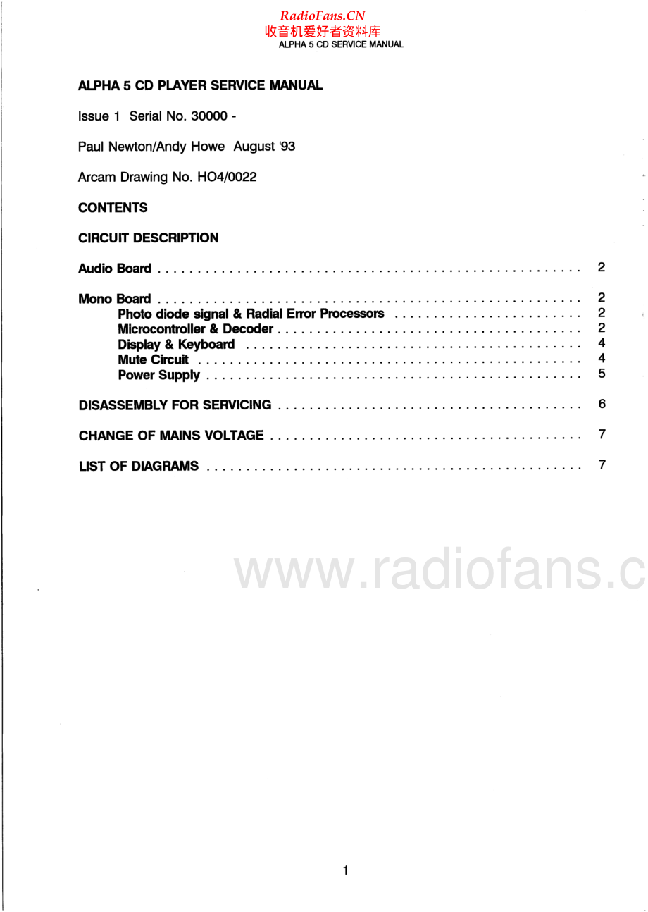Arcam-Alpha5-cd-sm维修电路原理图.pdf_第2页