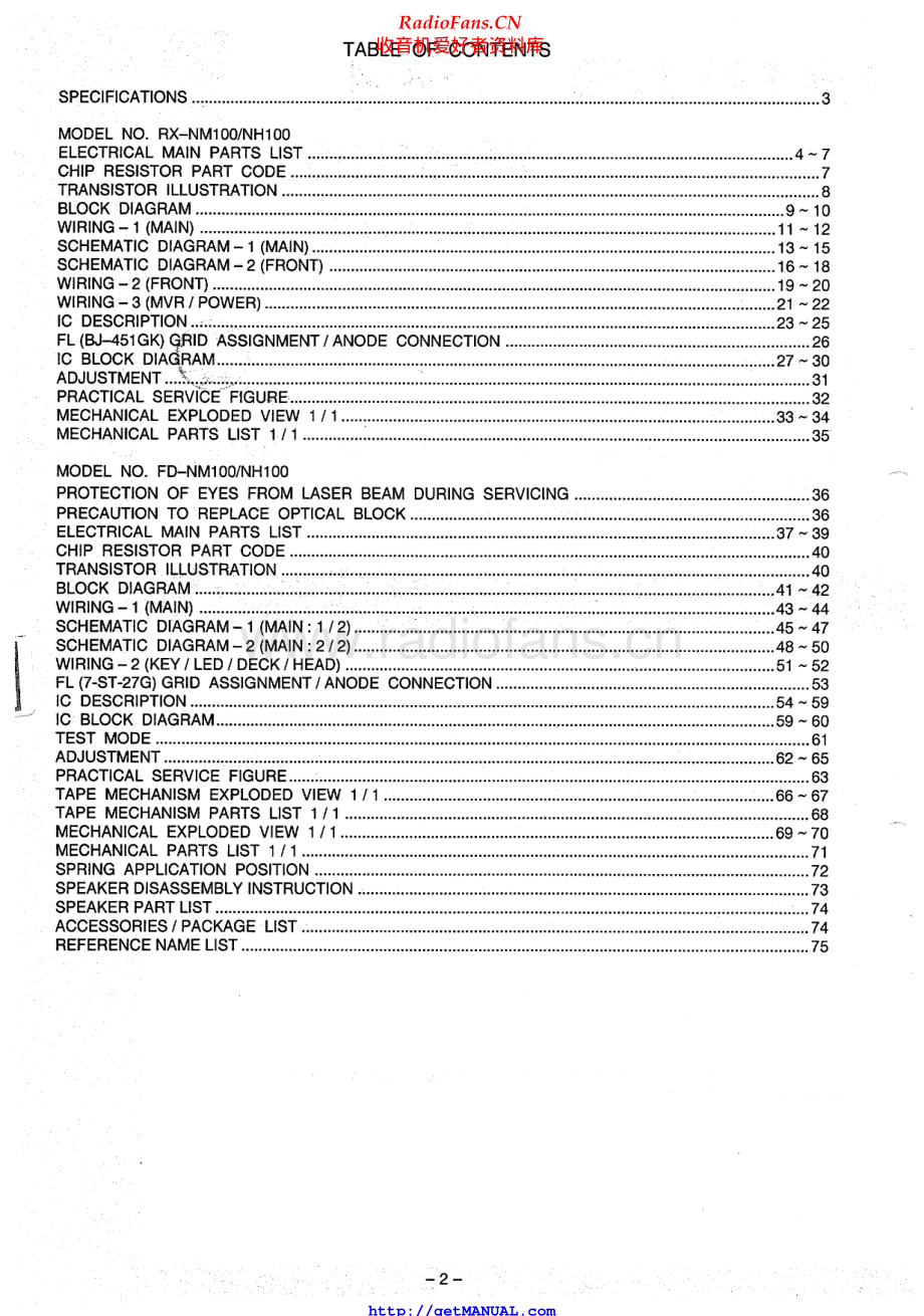 Aiwa-XRH100-cs-sm维修电路原理图.pdf_第2页