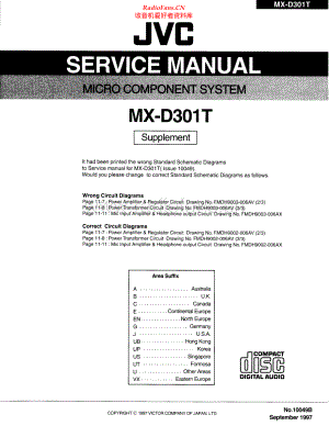 JVC-MXD301T-cs-sup 维修电路原理图.pdf