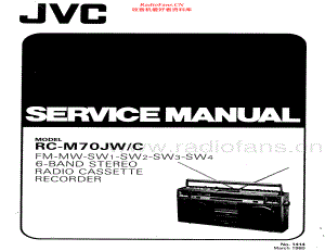 JVC-RCM70-cs-sch 维修电路原理图.pdf