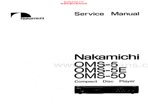 Nakamichi-OMS5-cd-sm 维修电路原理图.pdf