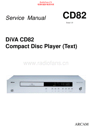 Arcam-DivaCD82-cd-sm维修电路原理图.pdf