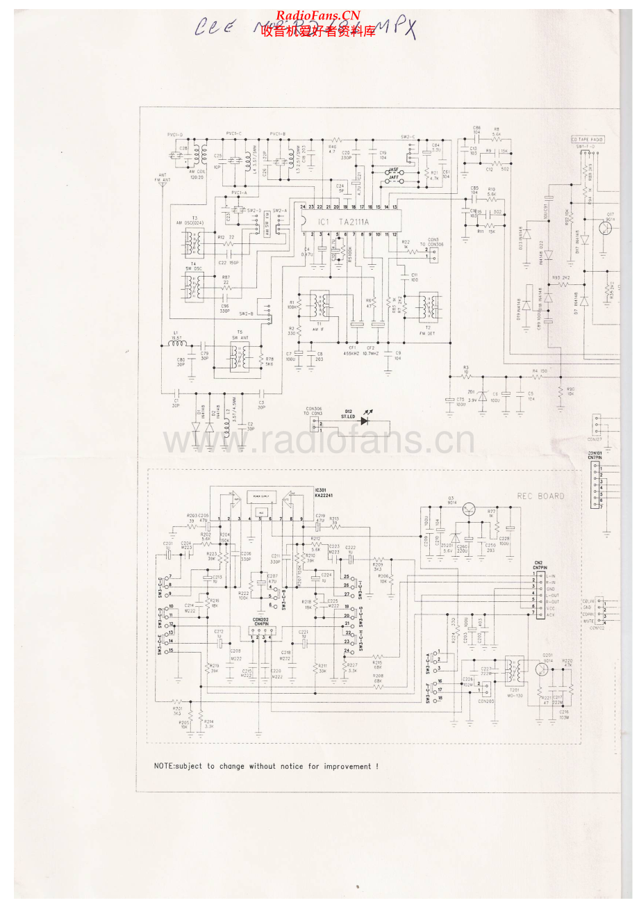 CCE-RD181-cs-sch维修电路原理图.pdf_第1页