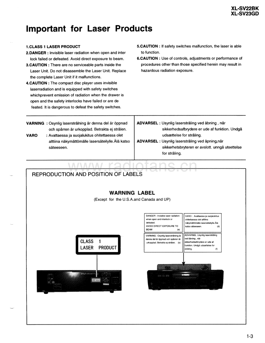 JVC-XLSV33GD-cd-sm 维修电路原理图.pdf_第3页