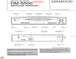 Kenwood-DMS500-md-sm 维修电路原理图.pdf