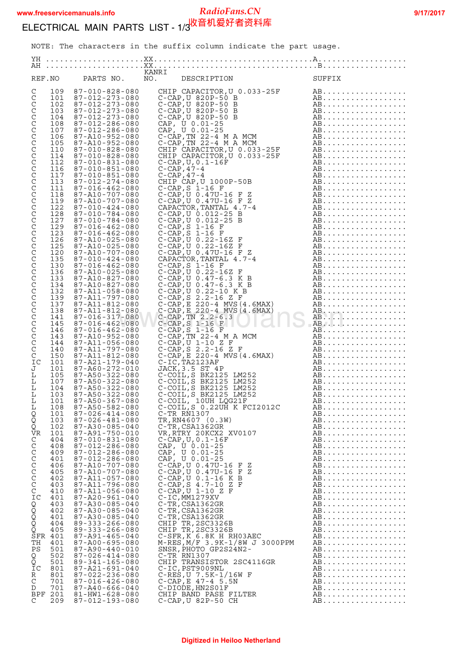 Aiwa-HSRX500-tape-ssm维修电路原理图.pdf_第2页