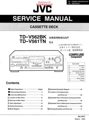 JVC-TDV561TN-tape-sm 维修电路原理图.pdf