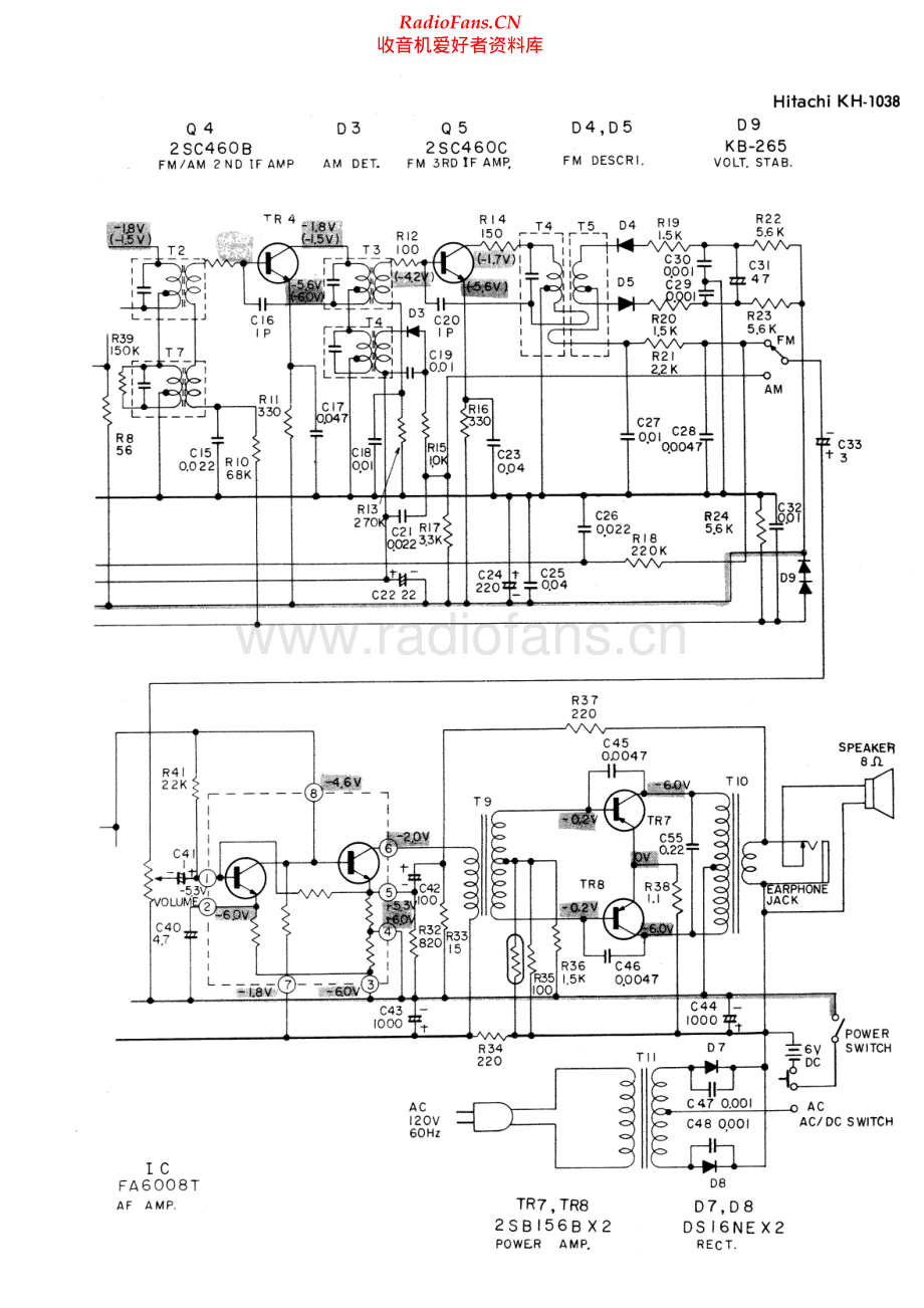 Hitachi-KH1038-pr-sch 维修电路原理图.pdf_第2页
