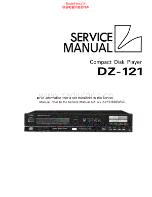 Luxman-DZ121-cd-sm 维修电路原理图.pdf