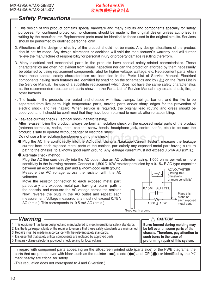 JVC-MXG850V-cs-sm 维修电路原理图.pdf_第2页