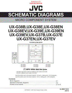 JVC-UXG37-cs-sm 维修电路原理图.pdf