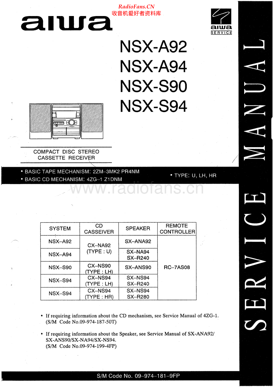 Aiwa-NSXA94-cs-sm维修电路原理图.pdf_第1页