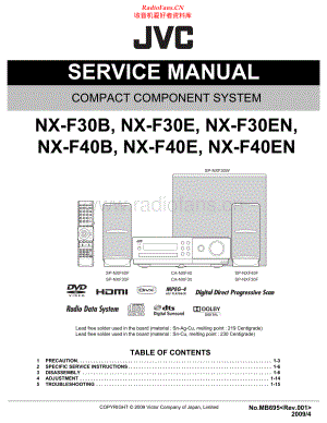 JVC-NXF40-cs-sm 维修电路原理图.pdf