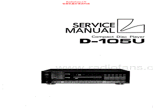 Luxman-D105U-cd-sm 维修电路原理图.pdf
