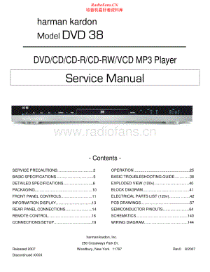 HarmanKardon-DVD38-cd-sm维修电路原理图.pdf