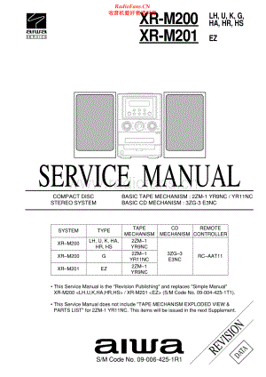 Aiwa-XRM201-cs-sm维修电路原理图.pdf