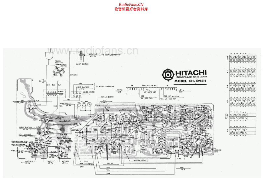 Hitachi-KH1295-pr-sch 维修电路原理图.pdf_第2页