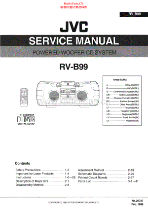 JVC-RVB99-cs-sm 维修电路原理图.pdf