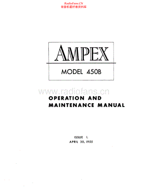 Ampex-450B-tape-sm维修电路原理图.pdf