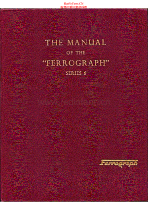 Ferguson-Ferrograph632H-tape-sm维修电路原理图.pdf