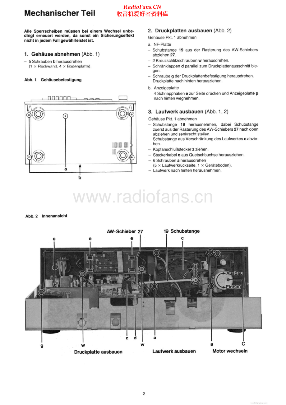 Grundig-CBF400-tape-sm维修电路原理图.pdf_第2页