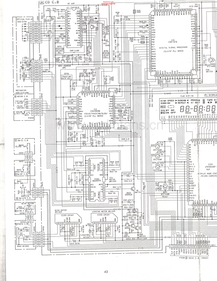 Aiwa-NSXD737-cs-sm维修电路原理图.pdf_第2页