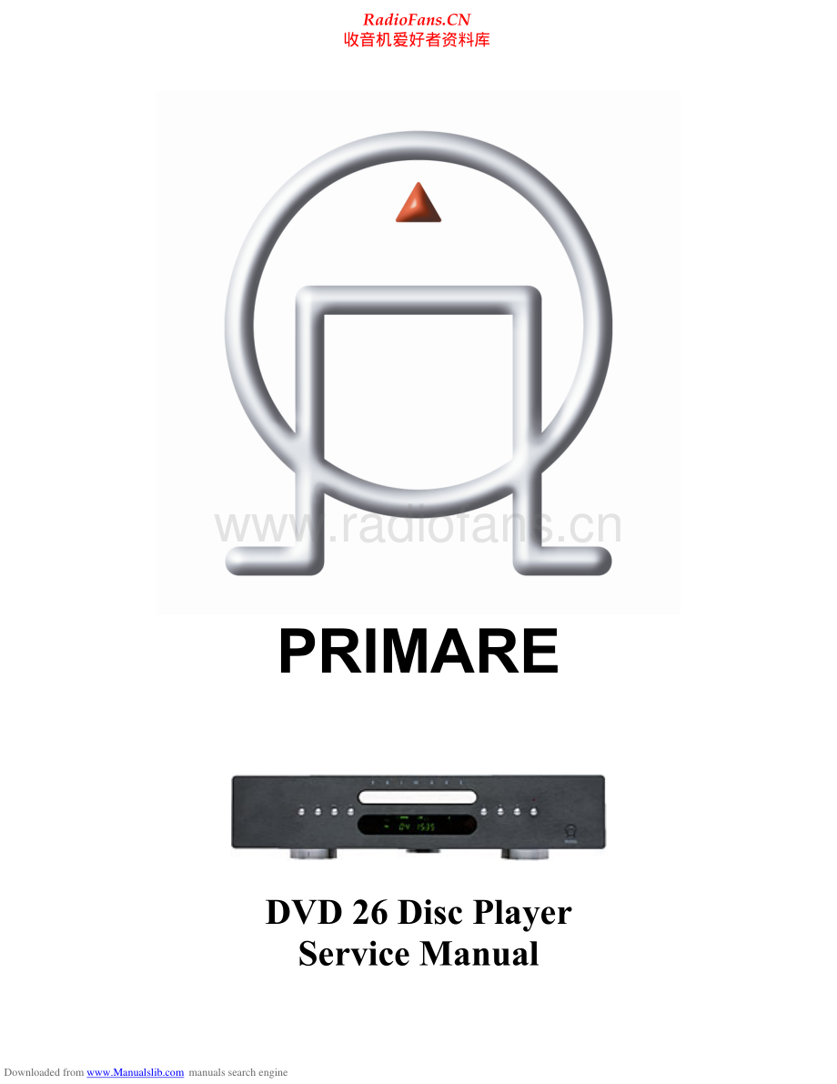 Primare-DVD26-cd-sm 维修电路原理图.pdf_第1页