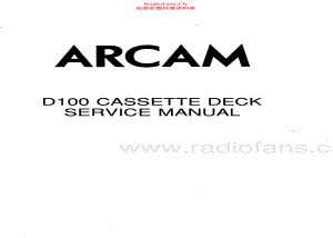 Arcam-D100-tape-sm维修电路原理图.pdf
