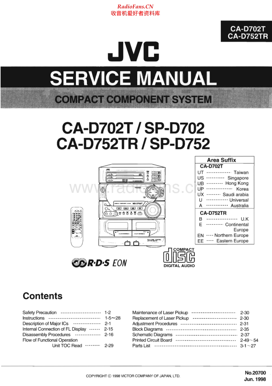 JVC-SPD752-cs-sm 维修电路原理图.pdf_第1页