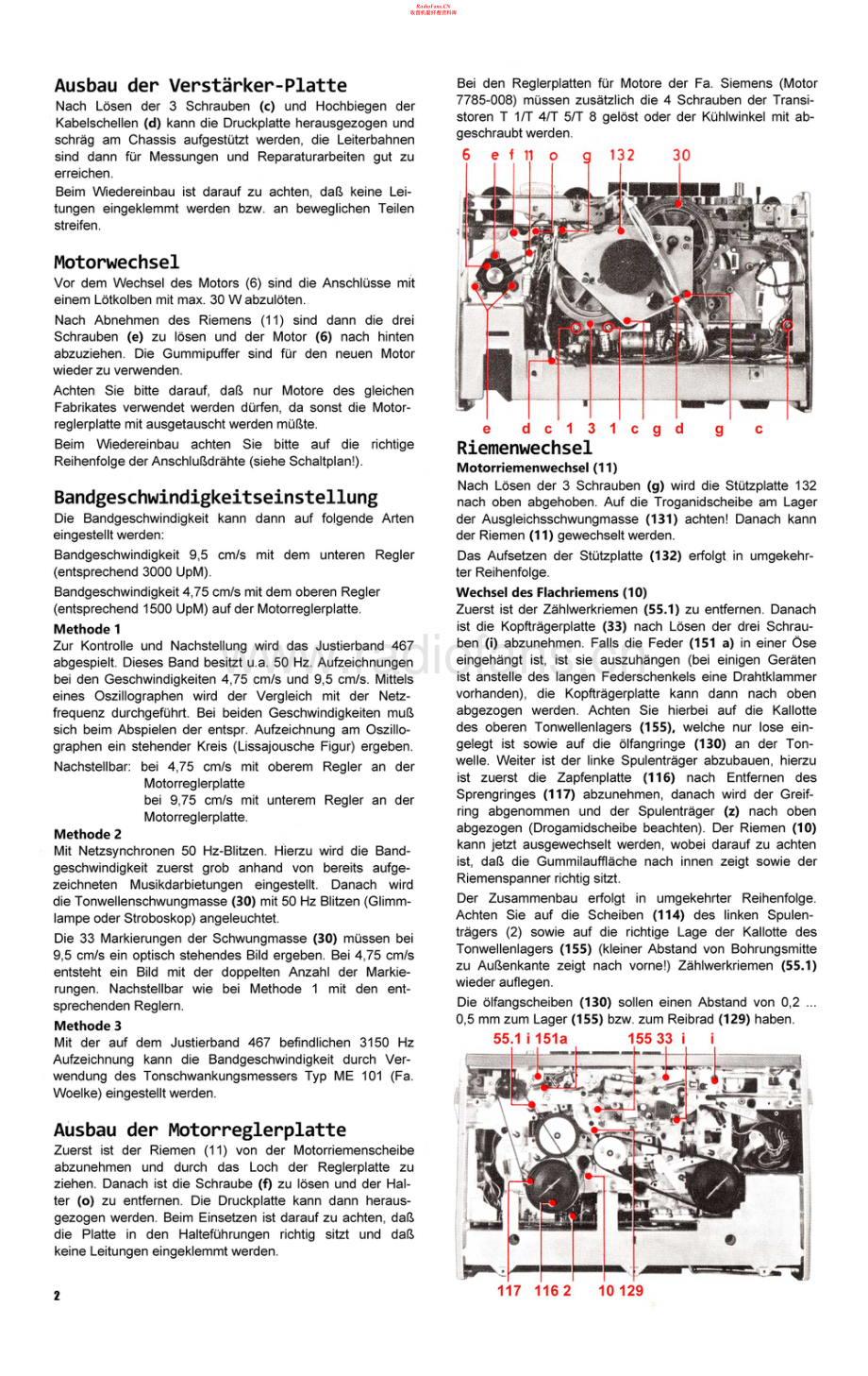 Grundig-TK2200-tape-sm维修电路原理图.pdf_第2页