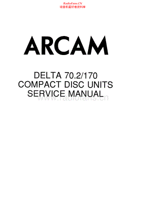 Arcam-Delta170-cd-sm维修电路原理图.pdf