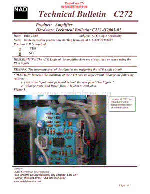 NAD-C272-cd-mod1 维修电路原理图.pdf