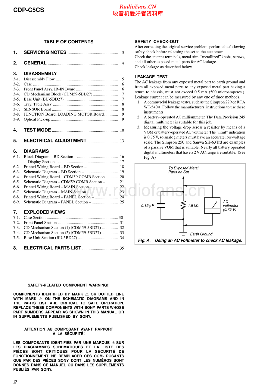 Sony-CDPC5CS-cd-sm 维修电路原理图.pdf_第2页