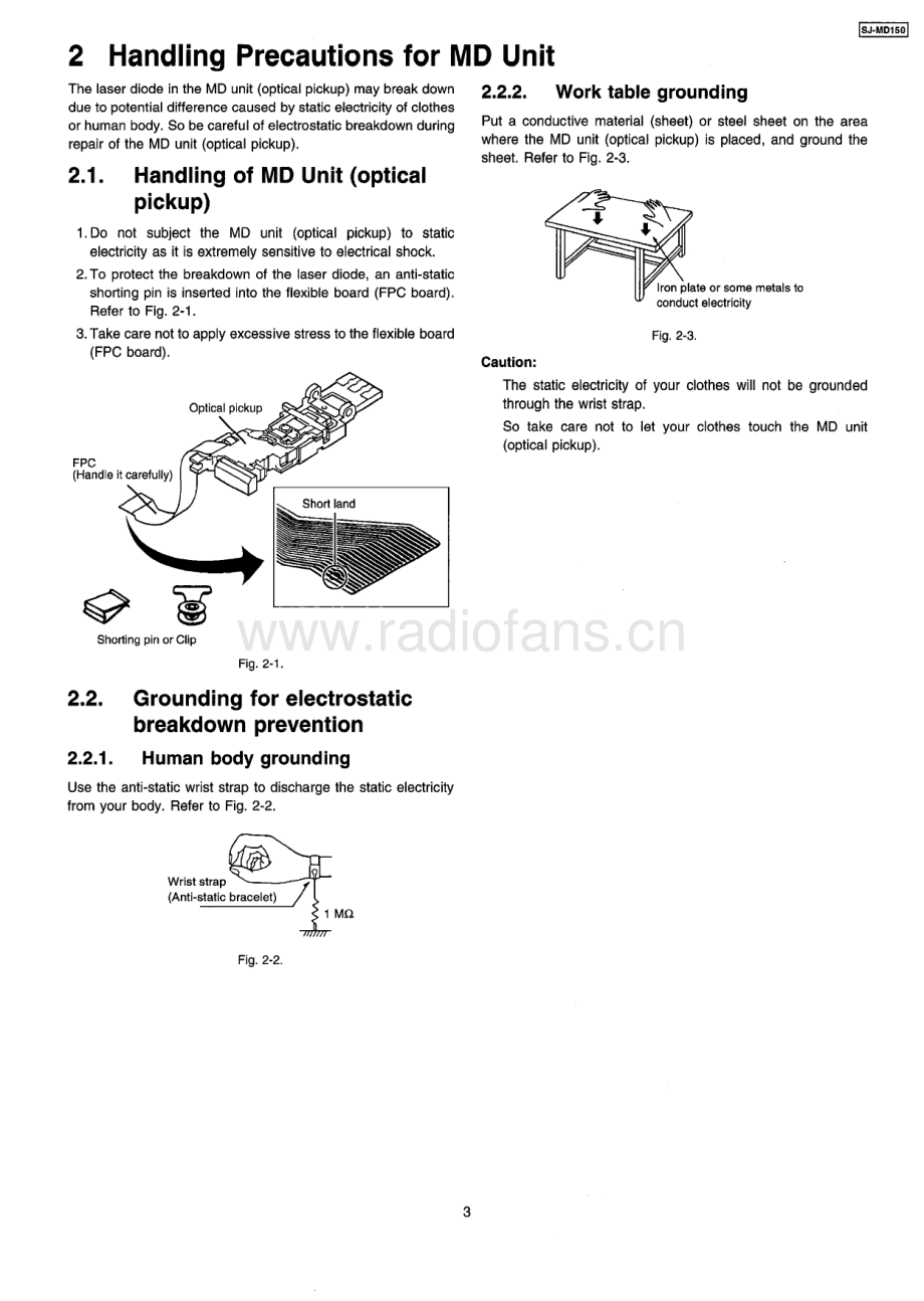 Technics-SJMD150-md-sm 维修电路原理图.pdf_第3页