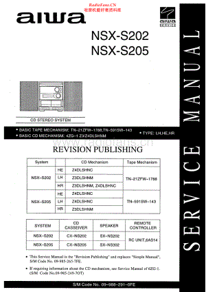 Aiwa-NSXS205-cs-sm维修电路原理图.pdf