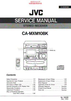 JVC-CAMXM10BK-cs-sm 维修电路原理图.pdf