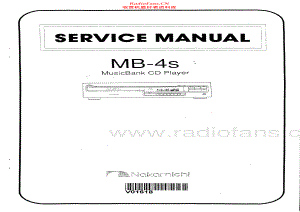 Nakamichi-MB4S-cd-sm 维修电路原理图.pdf
