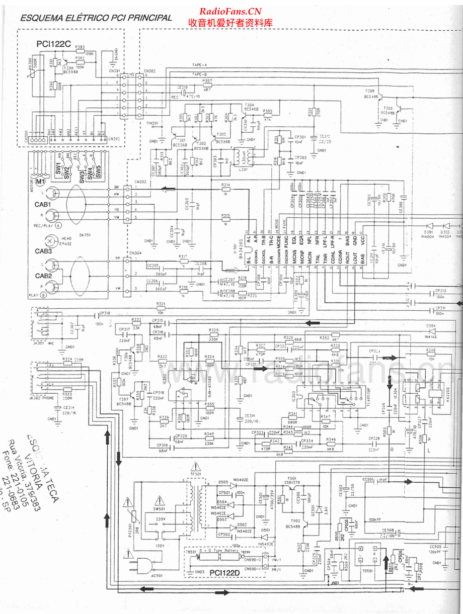 Gradiente-MS200N-cs-sm维修电路原理图.pdf_第1页