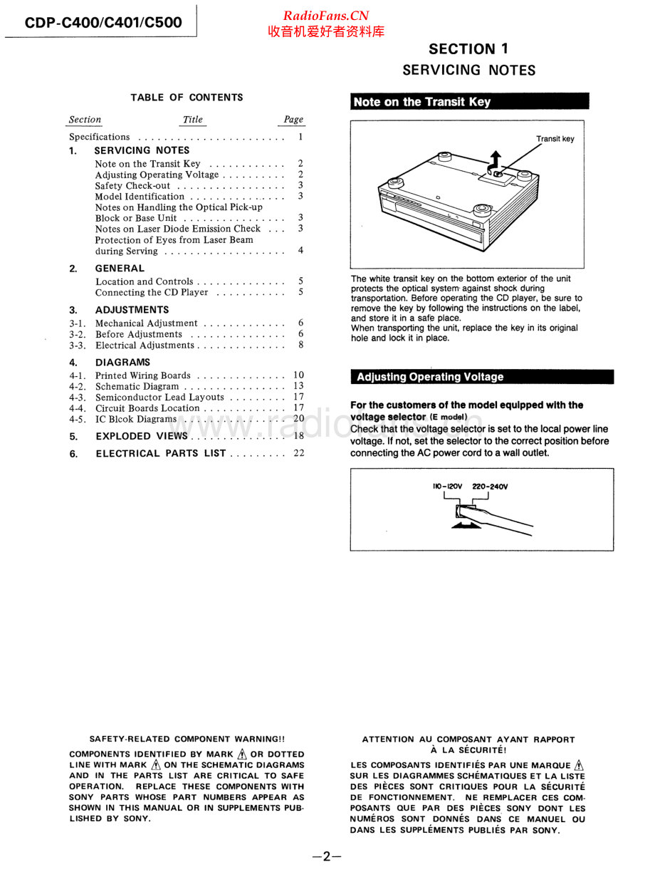 Sony-CDPC400-cd-sm 维修电路原理图.pdf_第2页
