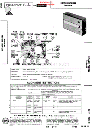Hitachi-TH862R-pr-sch1 维修电路原理图.pdf