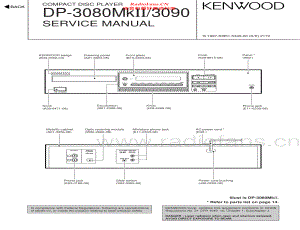 Kenwood-DP3090-cd-sm 维修电路原理图.pdf