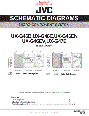JVC-UXG46-cs-sm 维修电路原理图.pdf